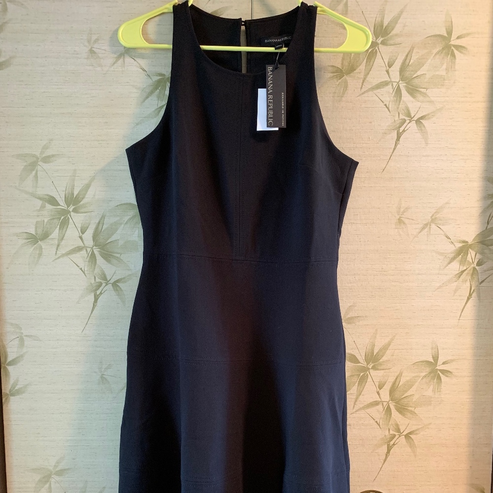 Little Black Flare Dress